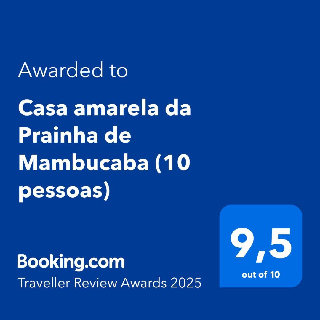 Vila Casa Amarela Da Prainha De Mambucaba - 6 Pessoas Araquari Exteriér fotografie